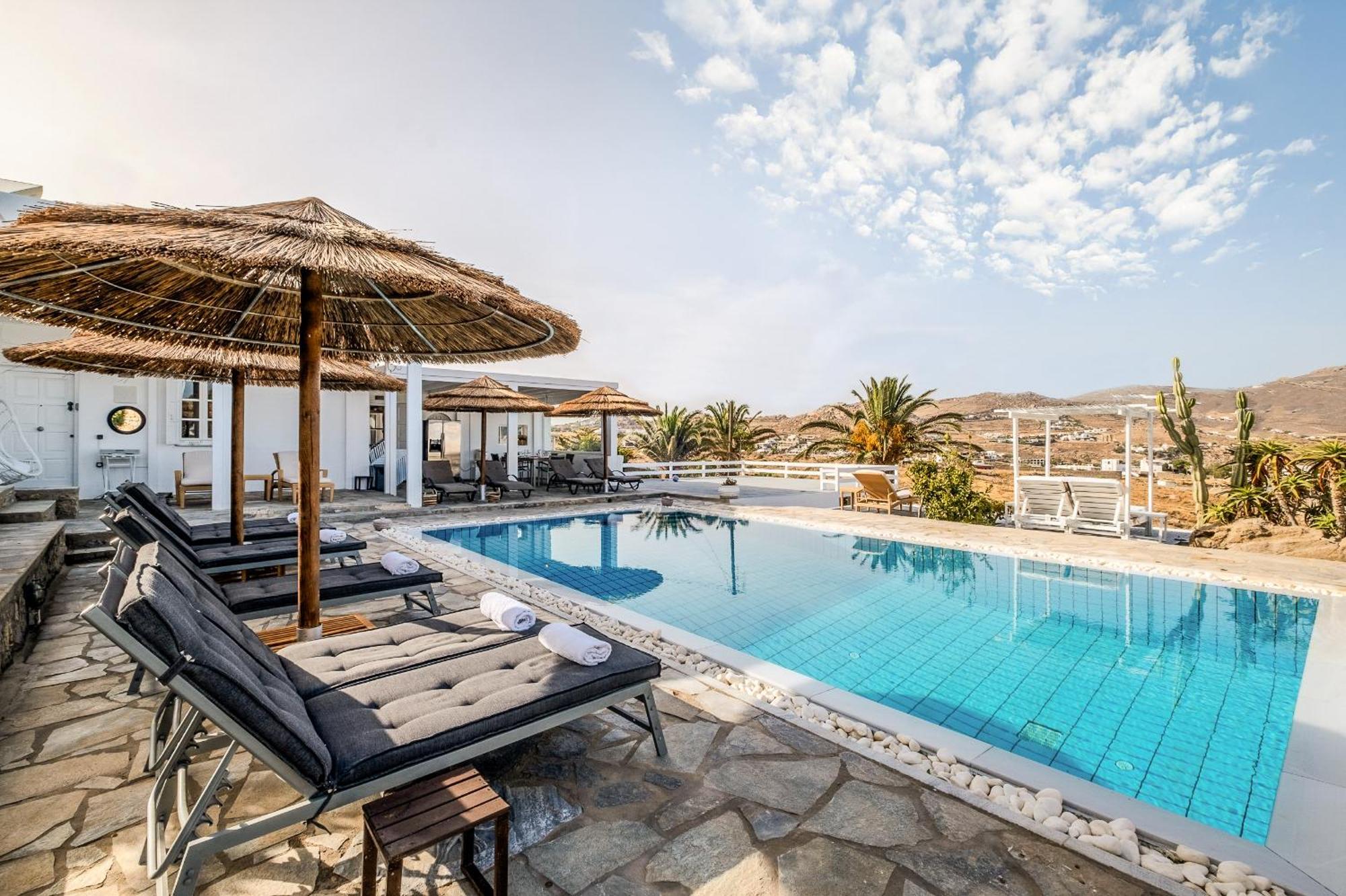 Manu Mykonos Next To The Beach Quality Brand Villa & Bungalows Mykonos Town エクステリア 写真